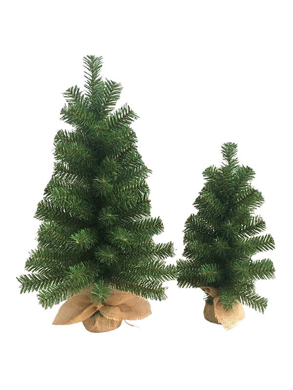 Bàn chân bằng túi vải lanh PVC Series-60CM Cây thông Noel